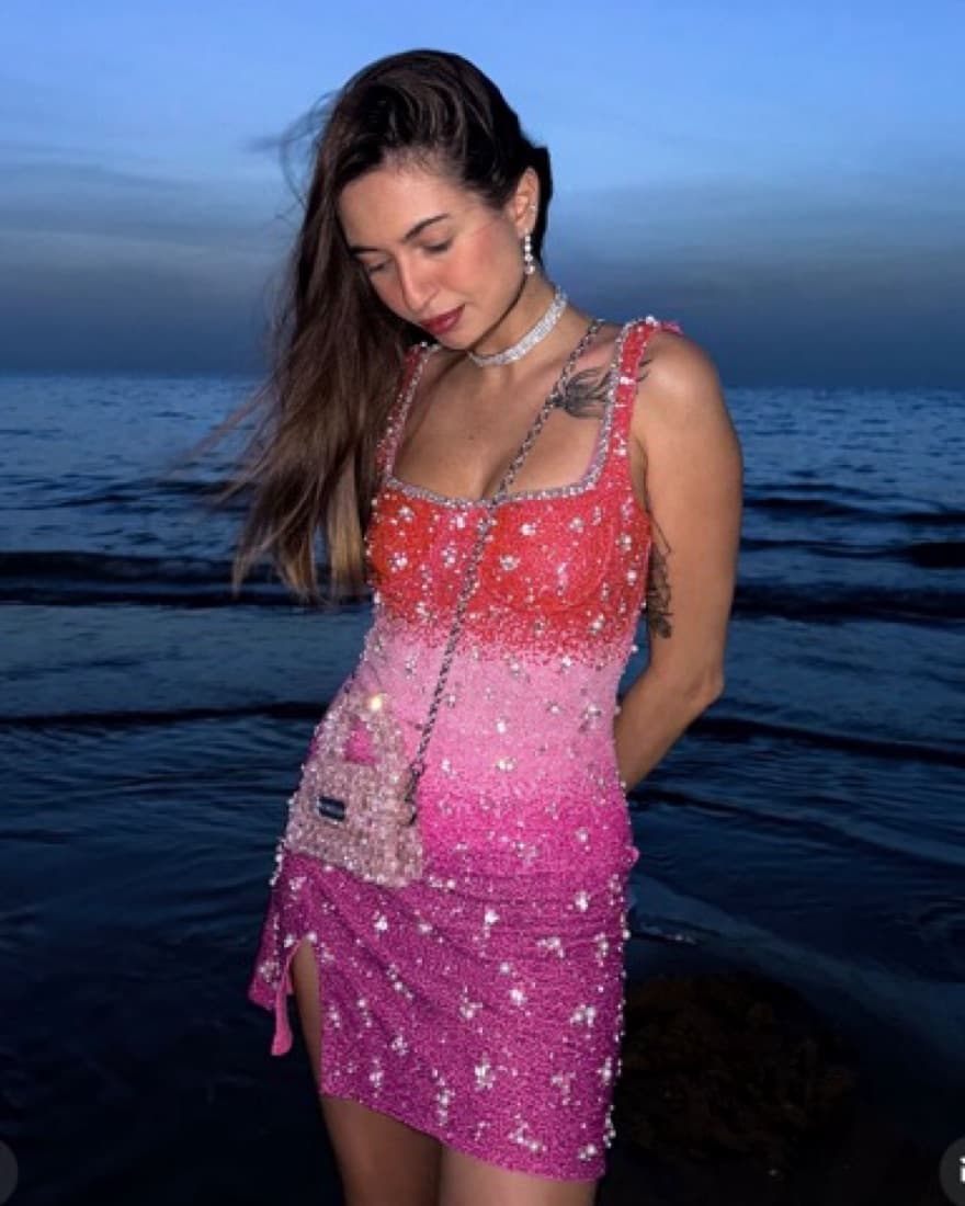 Clio Peppiat Sunset Gradient Dress - Image 5