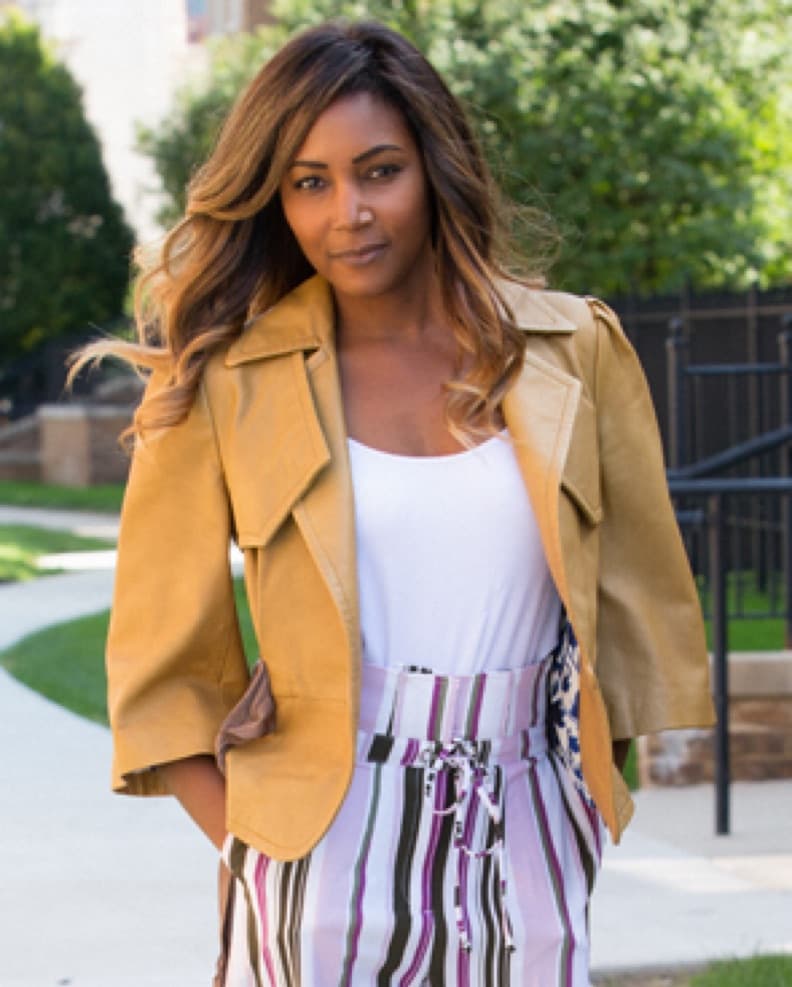 Cropped Leather Jacket - Image 3