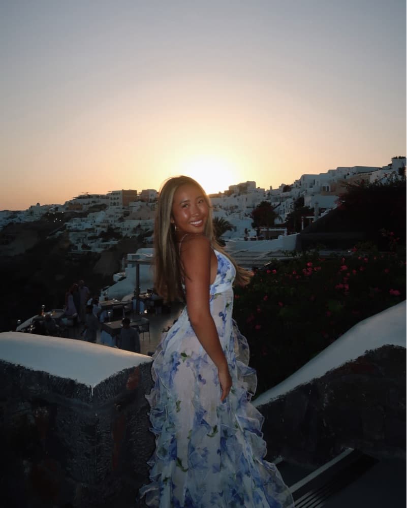 Menti Iris Flower Maxi Dress - Image 1