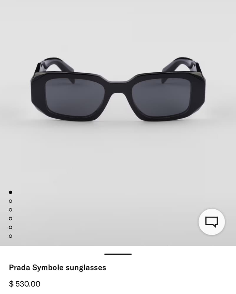 prada sunglasses  - Image 1