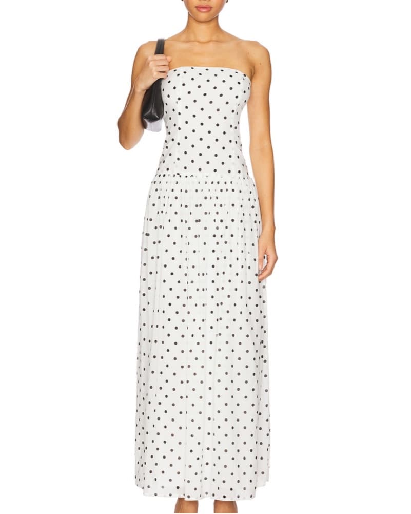 Chic Polka Dot Maxi Dress - Image 2
