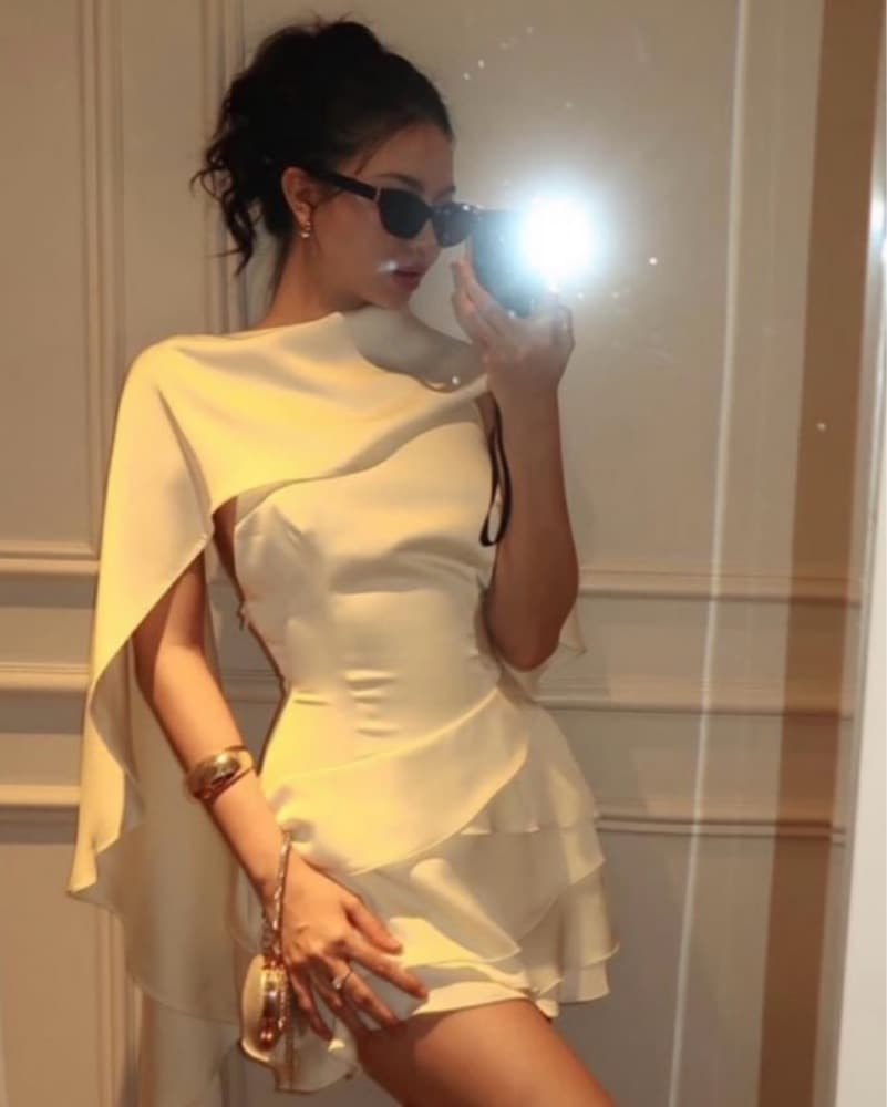 Revolve Backless Mini Dress - Image 5