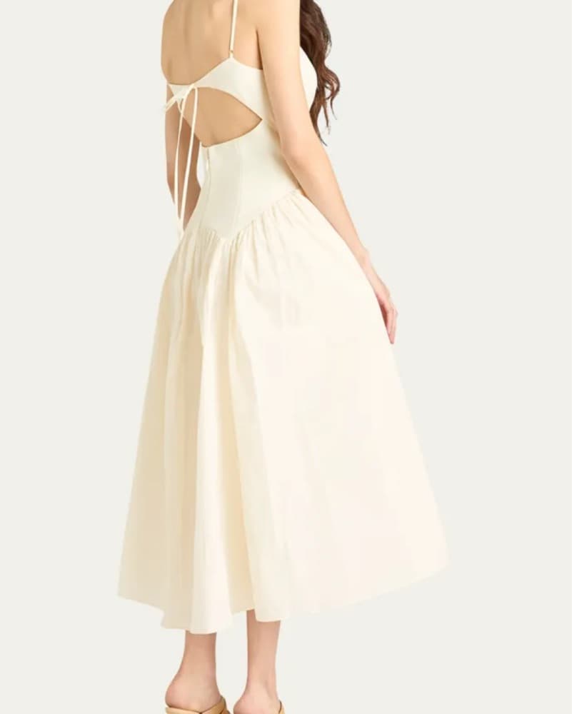 Cinq A Sept Cream Dress - Image 3