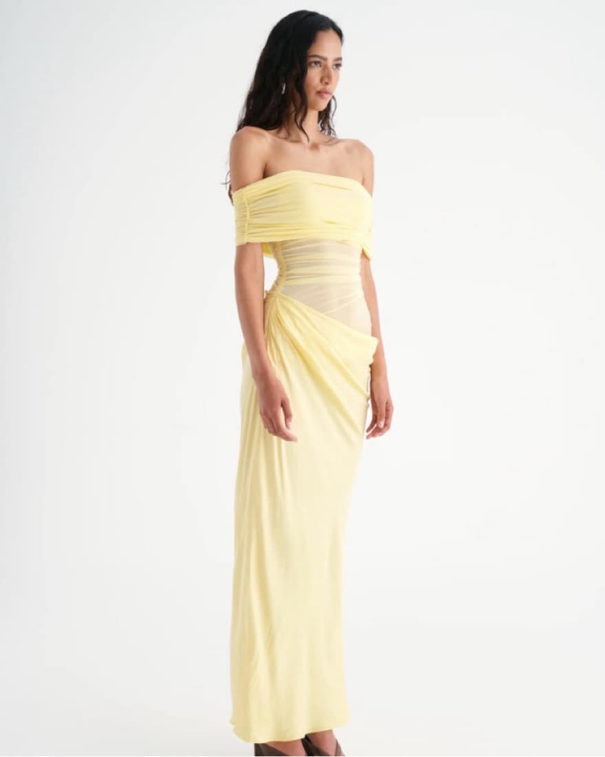 Benni Gina Dress Butter - Image 2