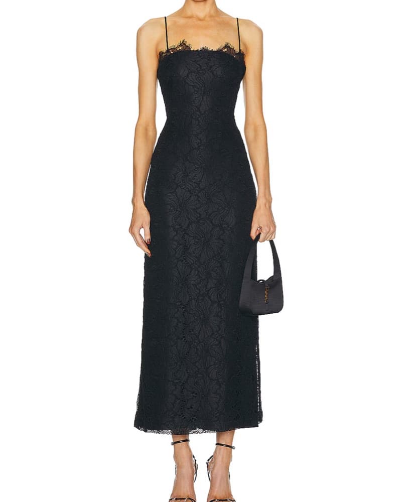 Black Lace Alexis Rishell Dress - Image 1