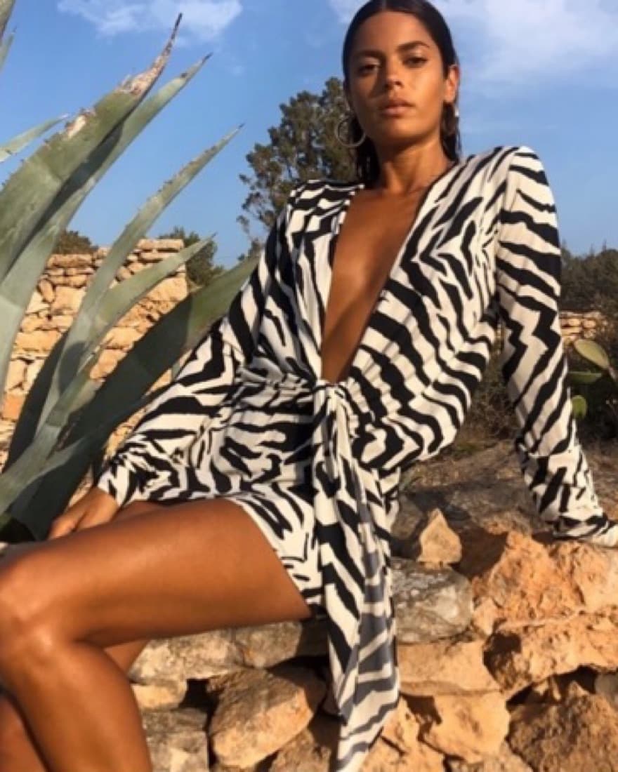 Rat&Boa Zebra Allegra Dress - Image 2
