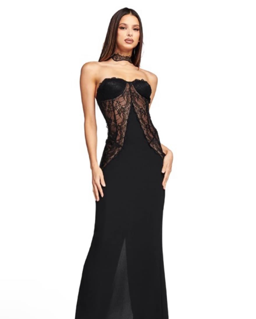 Black Cocktail Dress - Image 3