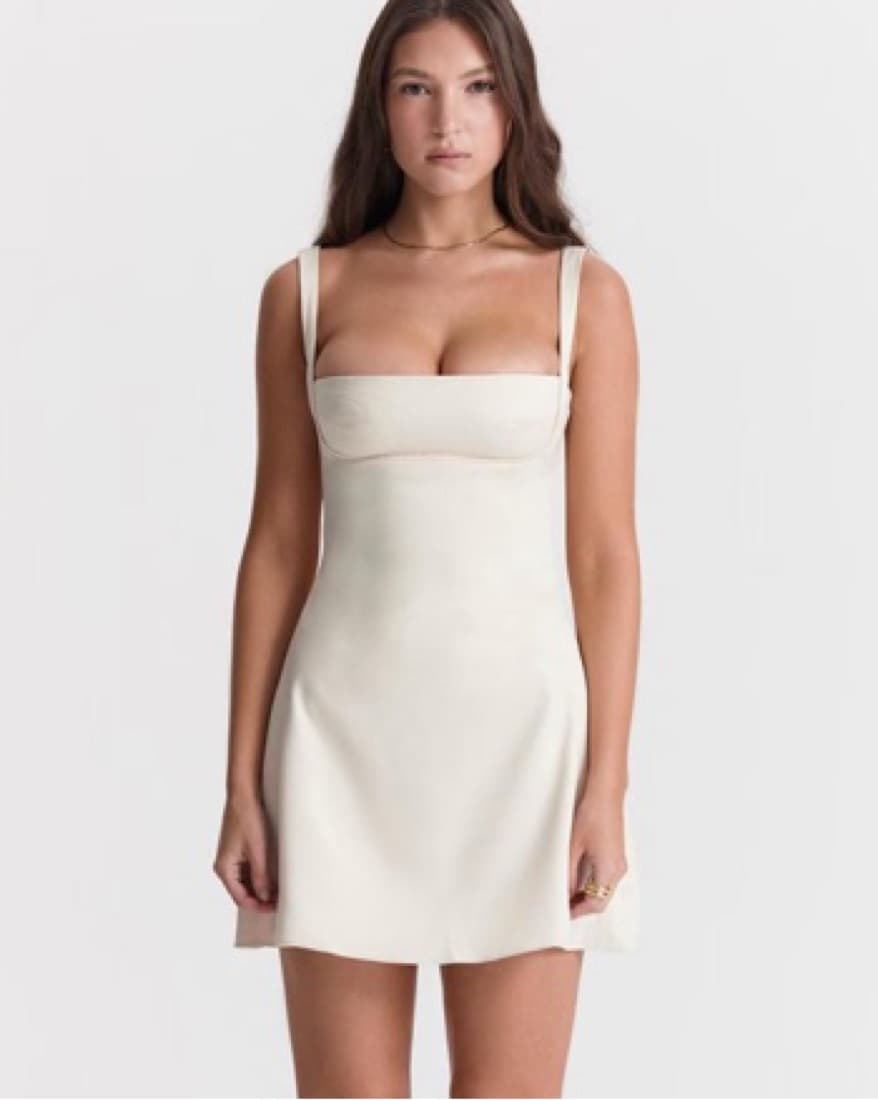White Mini Dress - House Of CB - Image 1