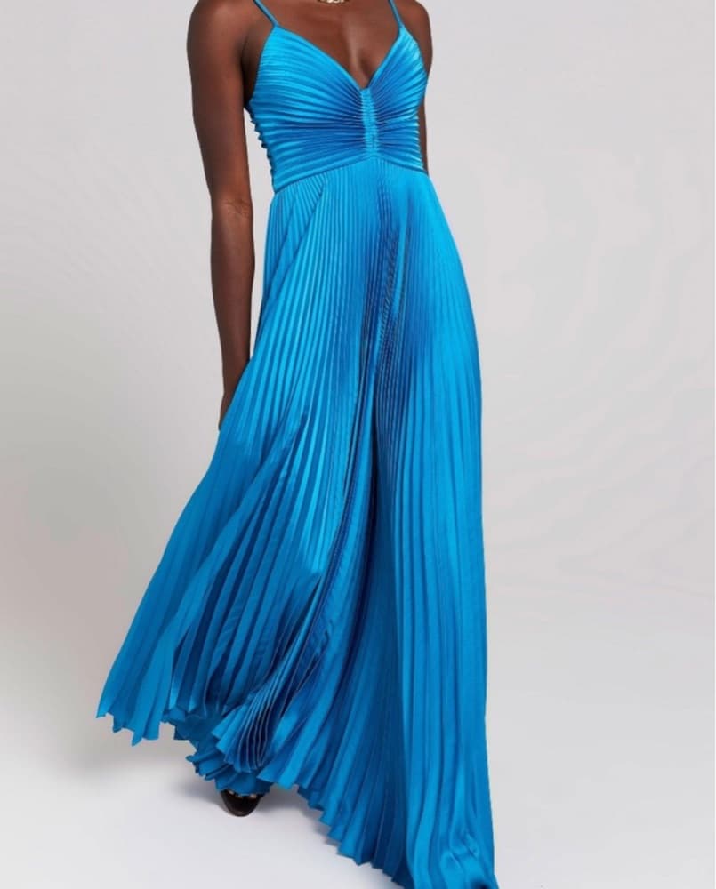 A.L.C Pleated Aries Dress - Image 1