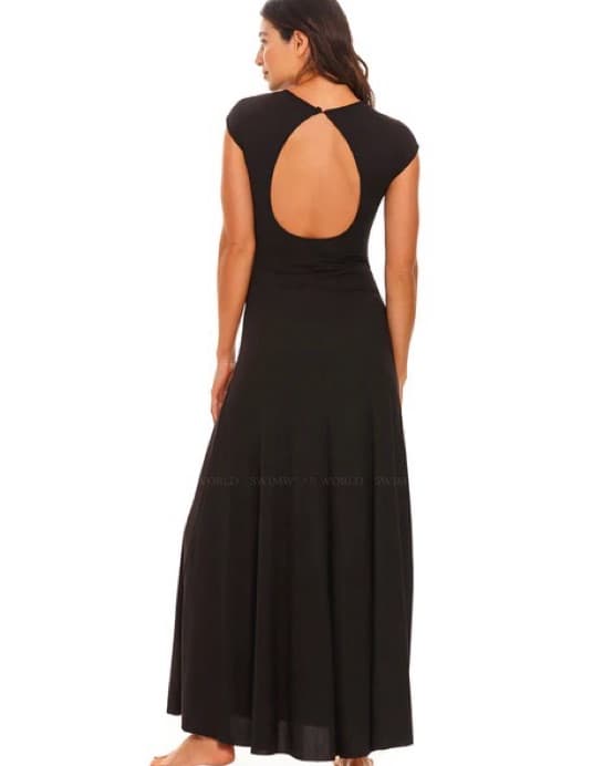 Agua Bendita Maxi Cut Out Dress - Image 3