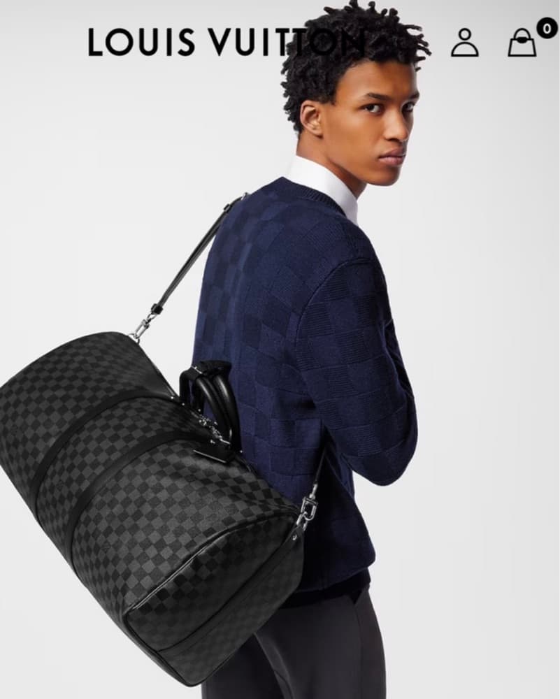 Louis Vuitton KEEPALL BANDOULIÈRE 55 - Image 1