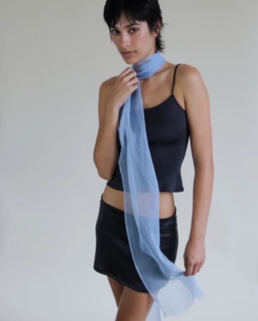 Buci Blue Scarf  - Image 3
