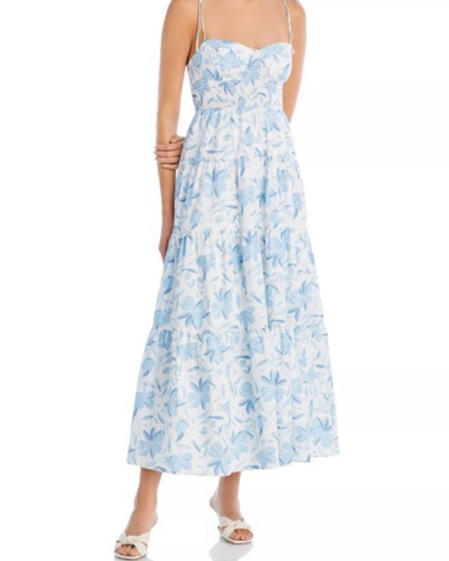 WAYF - Smocked Tiered Maxi Dress - Image 2