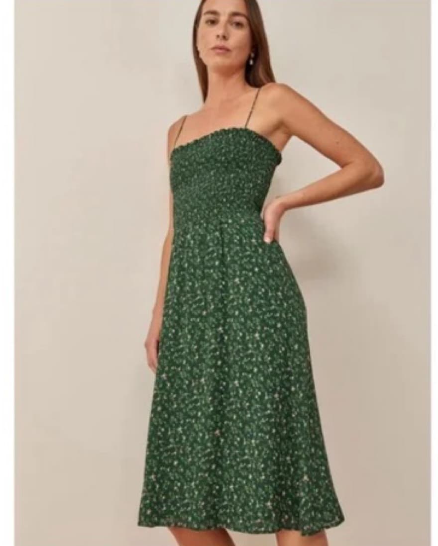 Reformation Floral Print Midi Dress - Image 2
