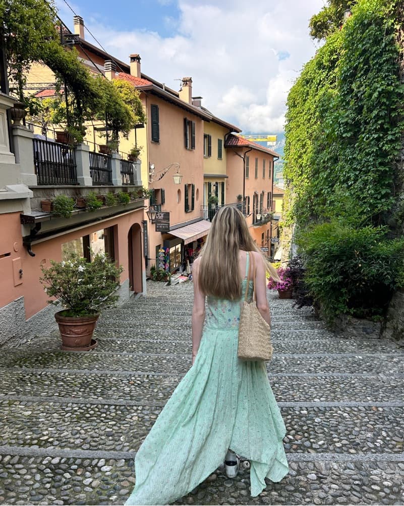 LoveShackFancy Green Maxi Dress  - Image 4