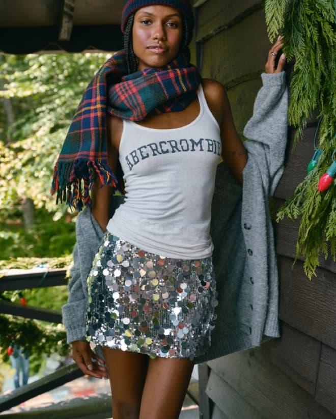 Abercrombie and Fitch Sequin Skirt - Image 2