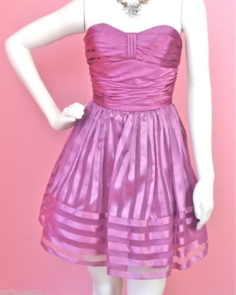Vintage Betsey Johnson Satin Party Dress - Image 2