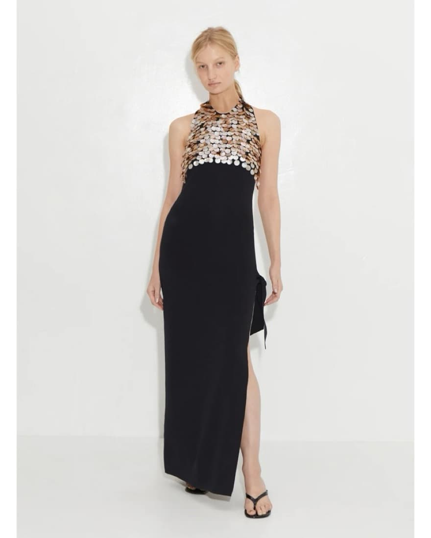 Simon Miller Black Shell Dress - Image 1
