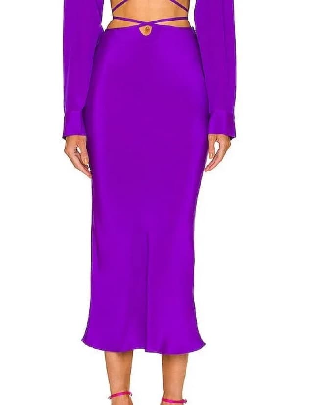 CHRISTOPHER ESBER - Loophole Tie Skirt - Image 1