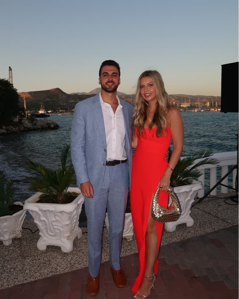 Red Strapless Dress - Image 5