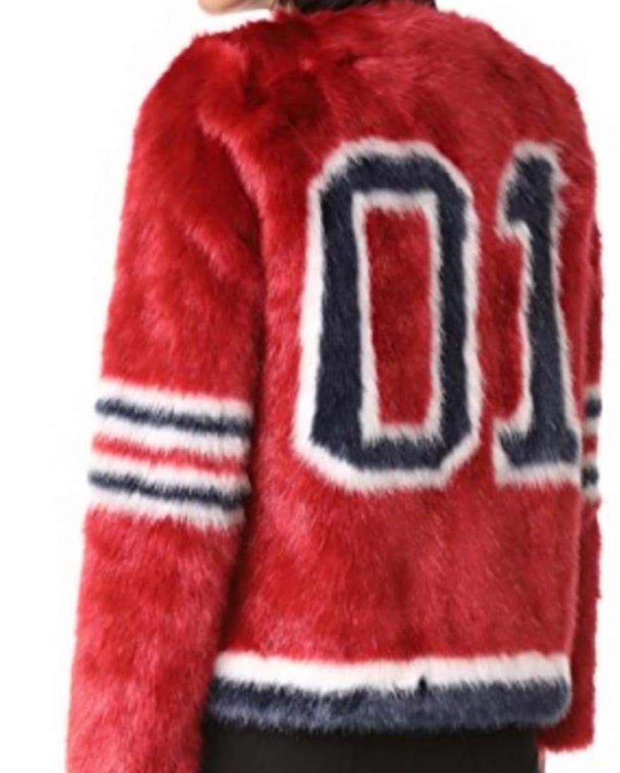 Mother Faux Fur Varity Bomber  - Image 1