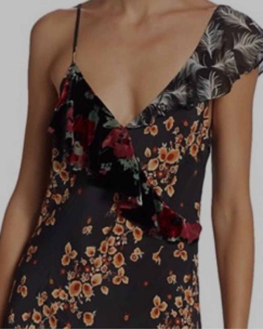 Rixo Floral slip Dress  - Image 5