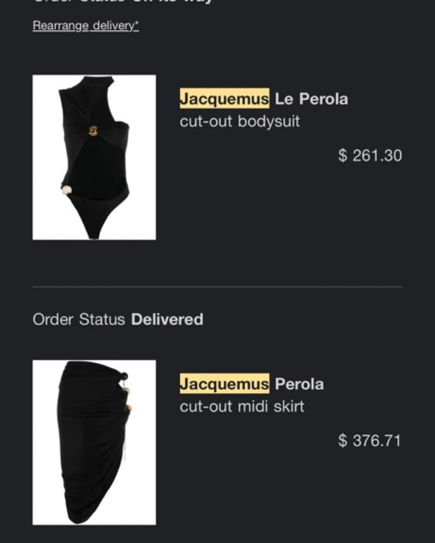Jacquemus Le Perola Bodysuit Skirt Set - Image 4