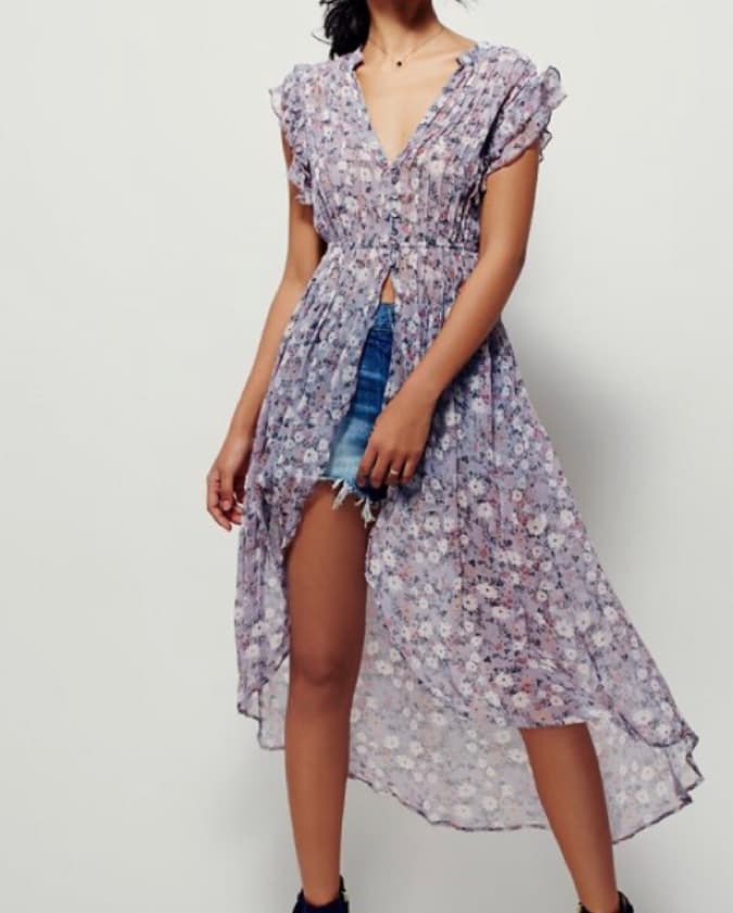 Free People Top/Cover up - Image 2