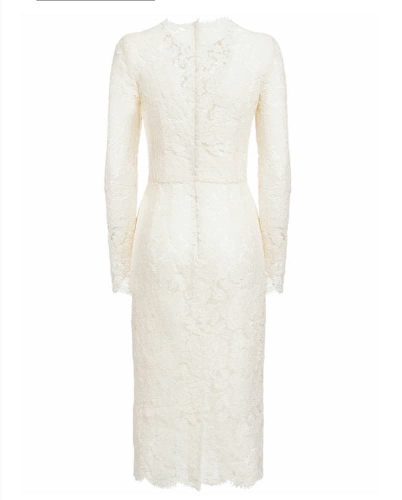 Dolce And Gabbana Lace Dress - Image 2