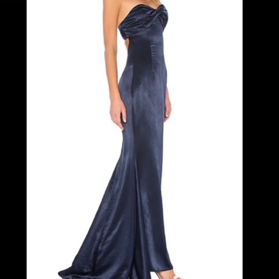 Lovers and Friends Navy Blue Gown - Image 1