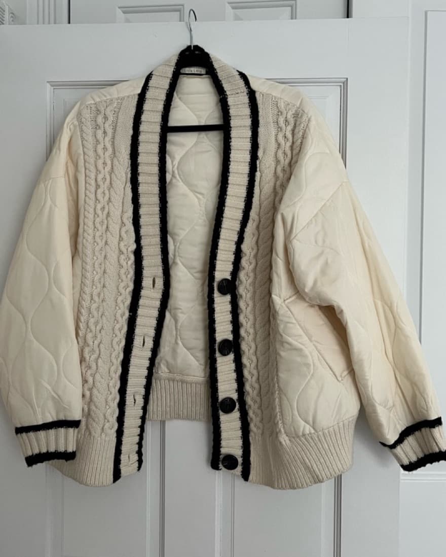 Sweater Bomber Jacket - Image 4
