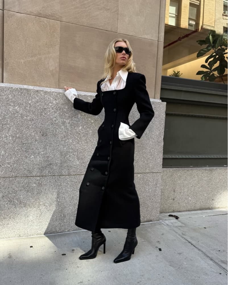 Helsa Hourglass Coat - Image 3