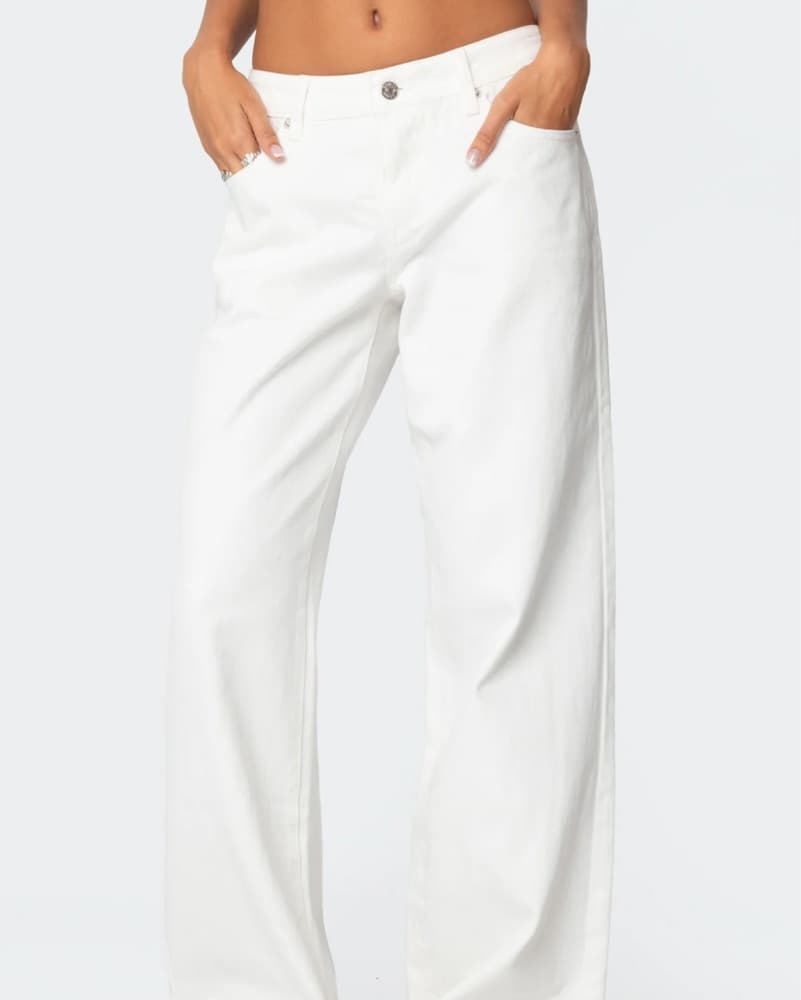 Edinted Roman Low Rise Slouchy Jeans - Image 2