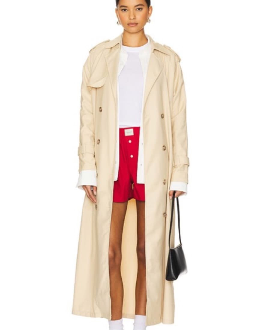 Beige Trench Coat  - Image 2