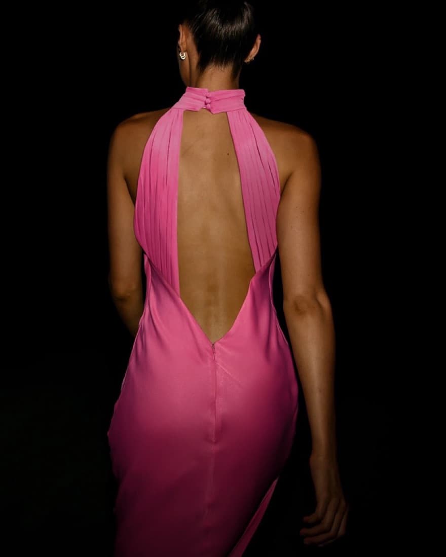 Meshki Pink Dress - Image 4