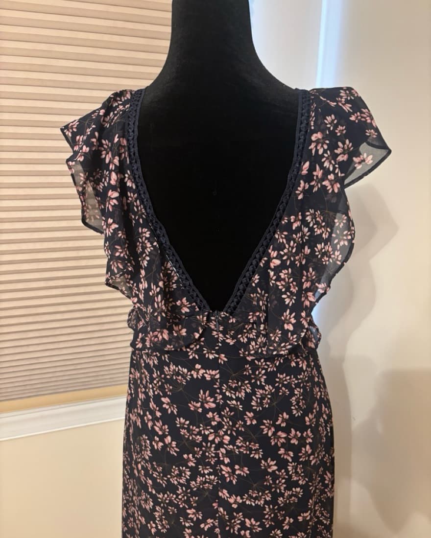 Darling Daydream Navy Blue Floral Print  - Image 6