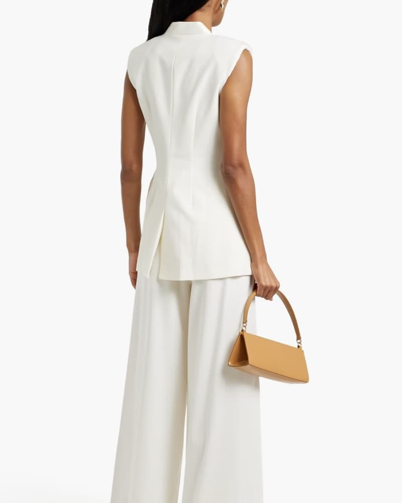 White simkhai Vest - Image 2