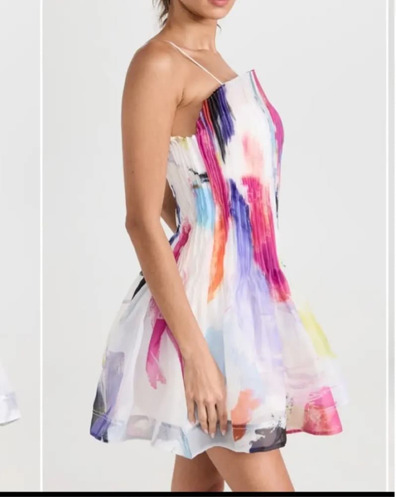 AJE Celestial Pleated Dress - Image 2