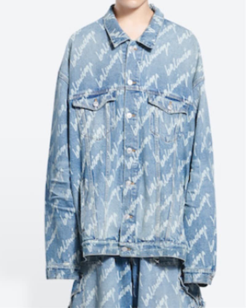Balenciaga Denim Jacket - Image 1