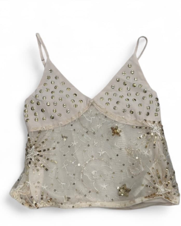 Shimmering Sequin Embellished Top - Image 1