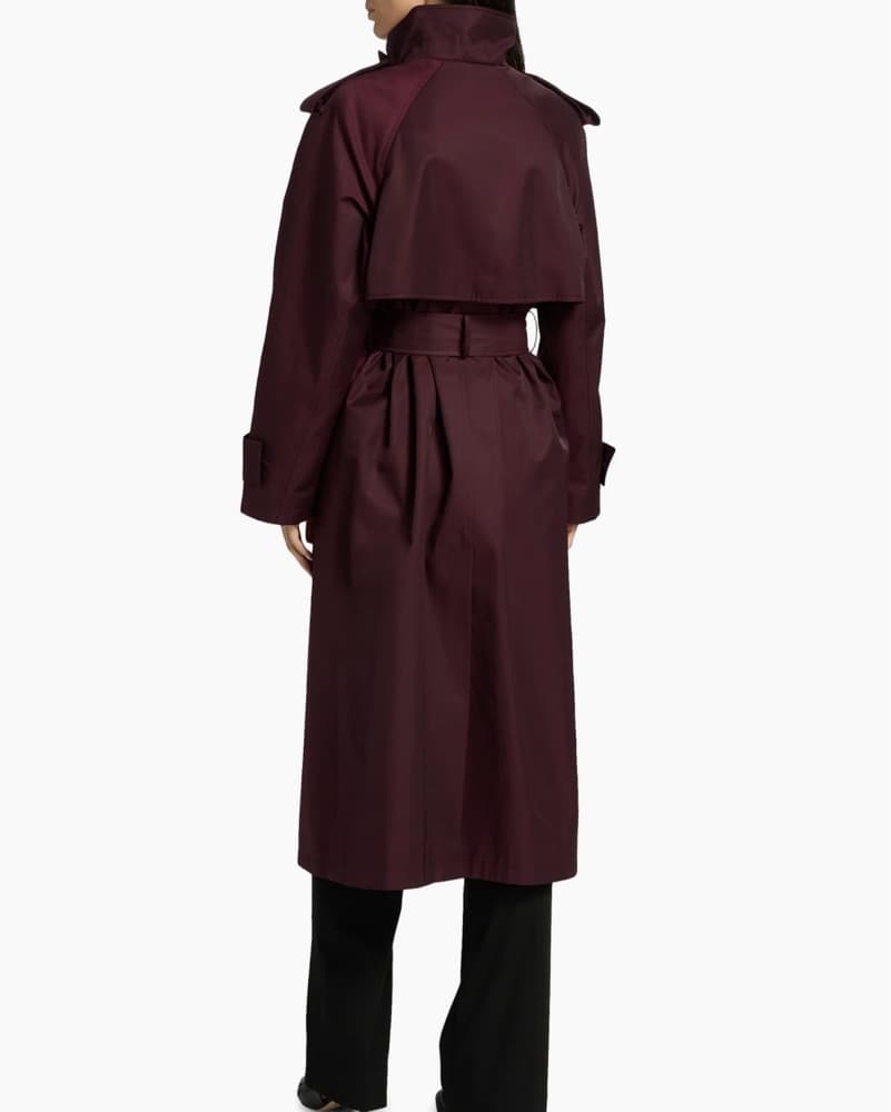 Cotton-Blend Poplin Trench Coat - Image 5