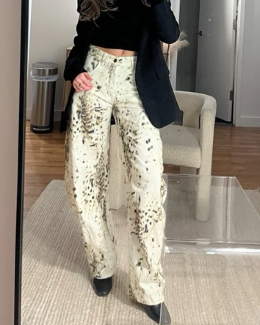 Lioness Leopard Horseshoe Jeans - Image 3