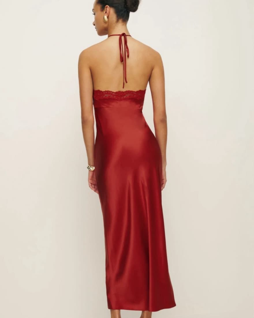 Reformation Aara Silk Dress Size XS - Image 2