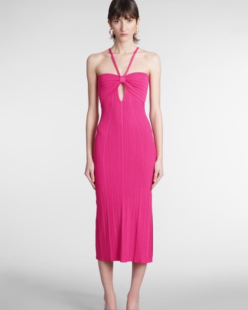 Cult Gaia Pink Maxi Dress - Image 2