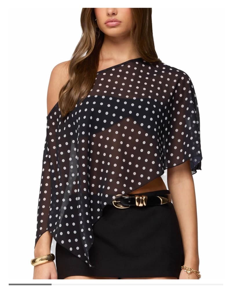 Edikited Bloomingdales Polka Dot Top - Image 3