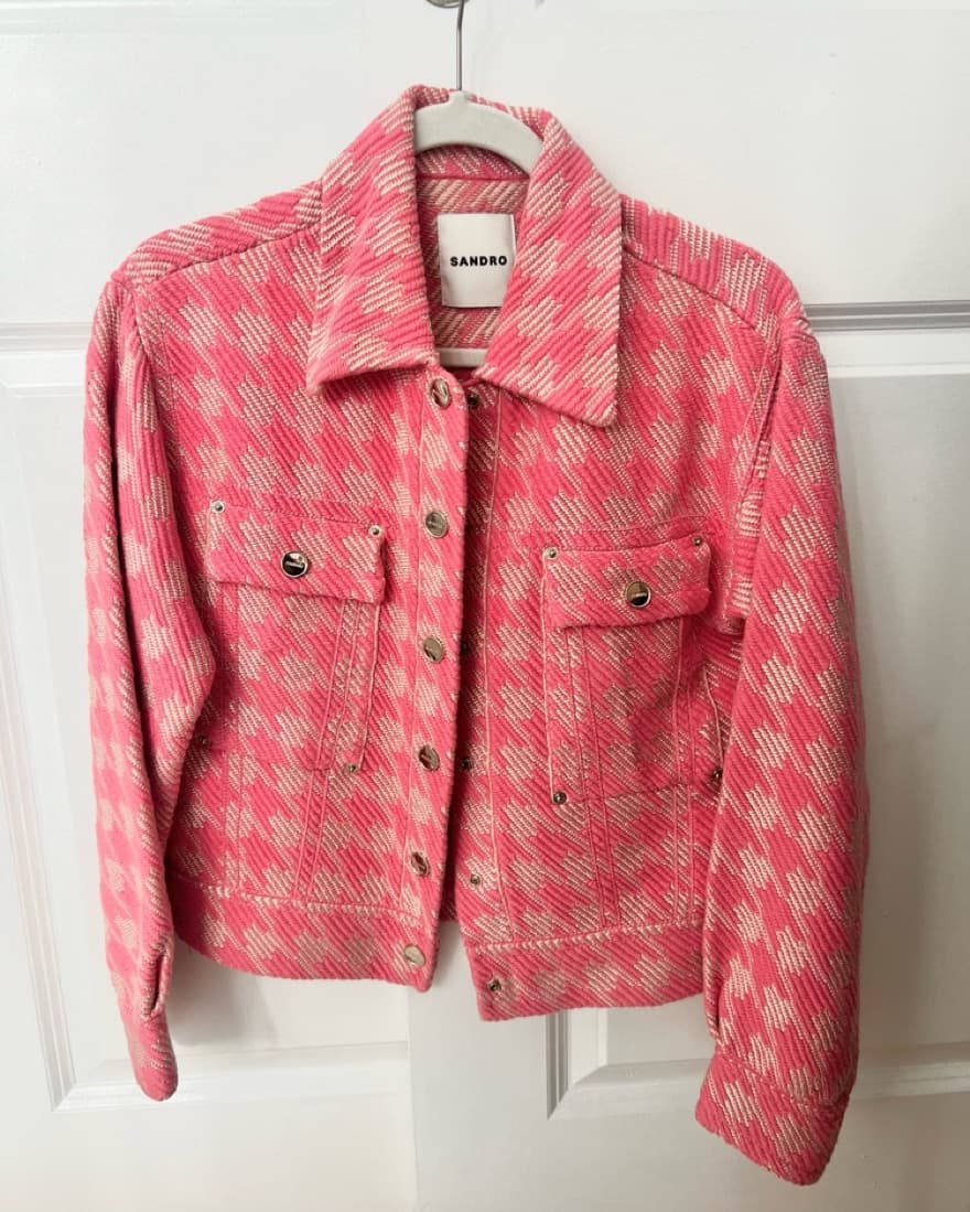 Sandro Pink Jacket - Image 1
