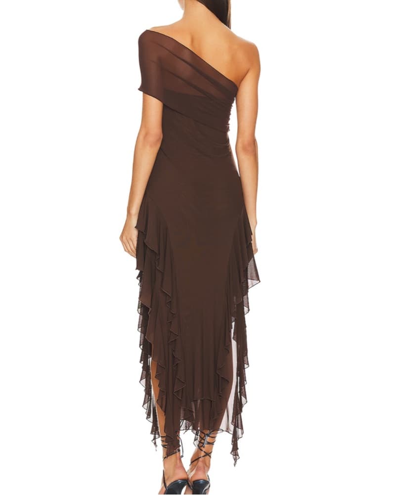 Revolve Brown Dress  - Image 2