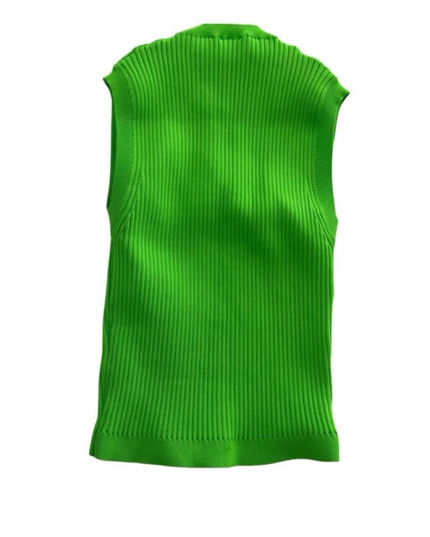 GCDS Vibrant Ribbed Top - Image 2