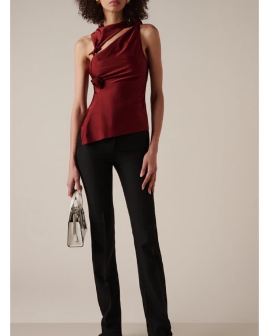 Coperni Asymmetric Rosette Top - Image 2