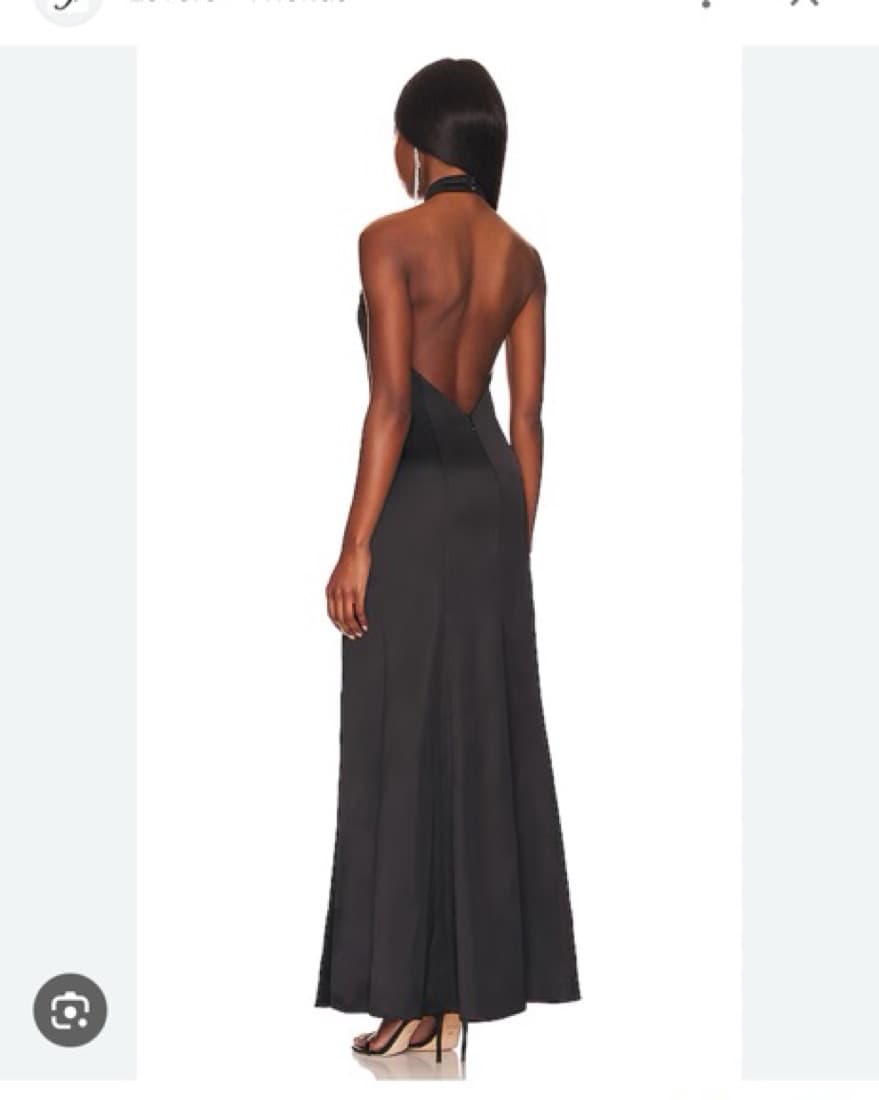 Chapman Gown In Black - Image 2